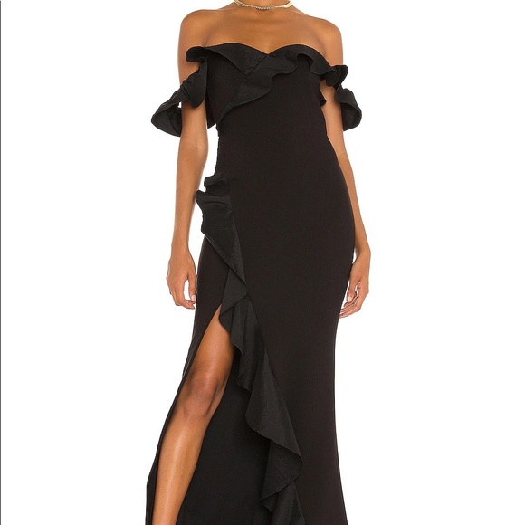 Likely, Miller Gown (Black, Size 4) - Picture 7 of 14